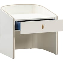 terran white nightstand   