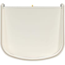 terran white nightstand   