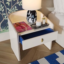 terran white nightstand   