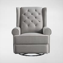 terry gray swivel glider   