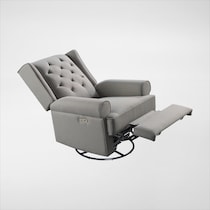 terry gray swivel glider   