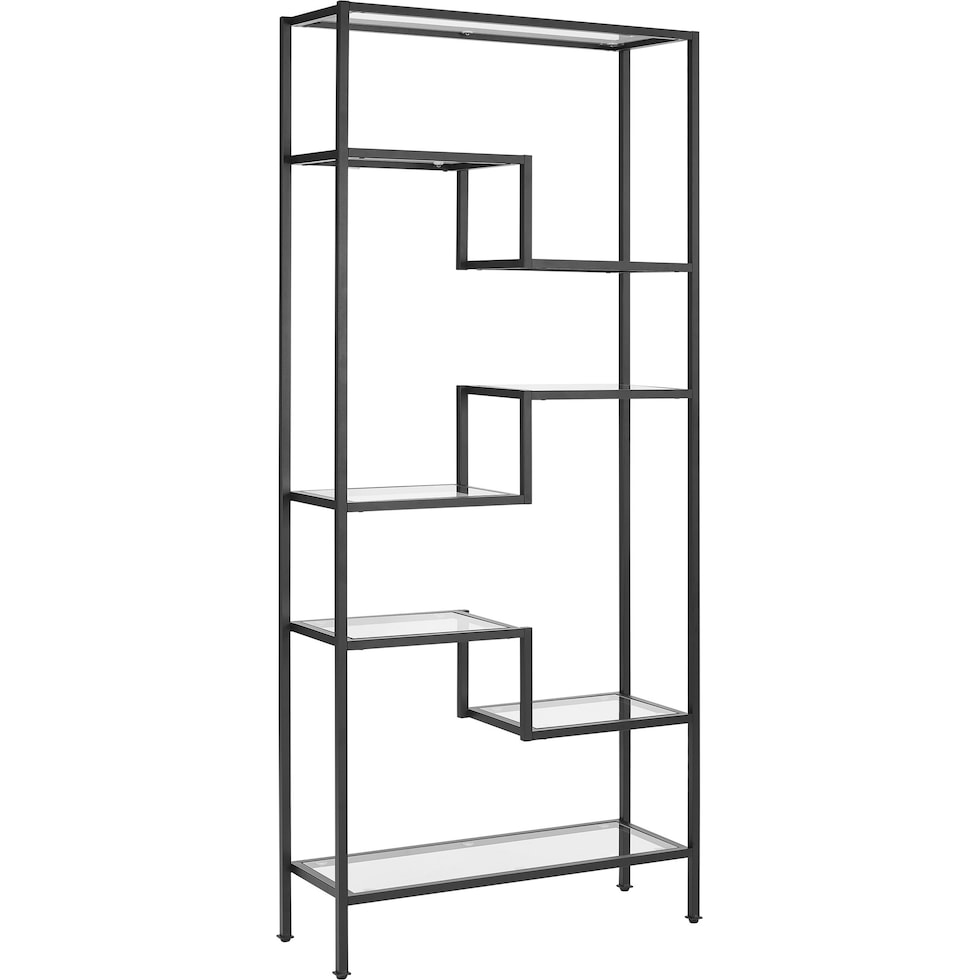 tesly black etagere   