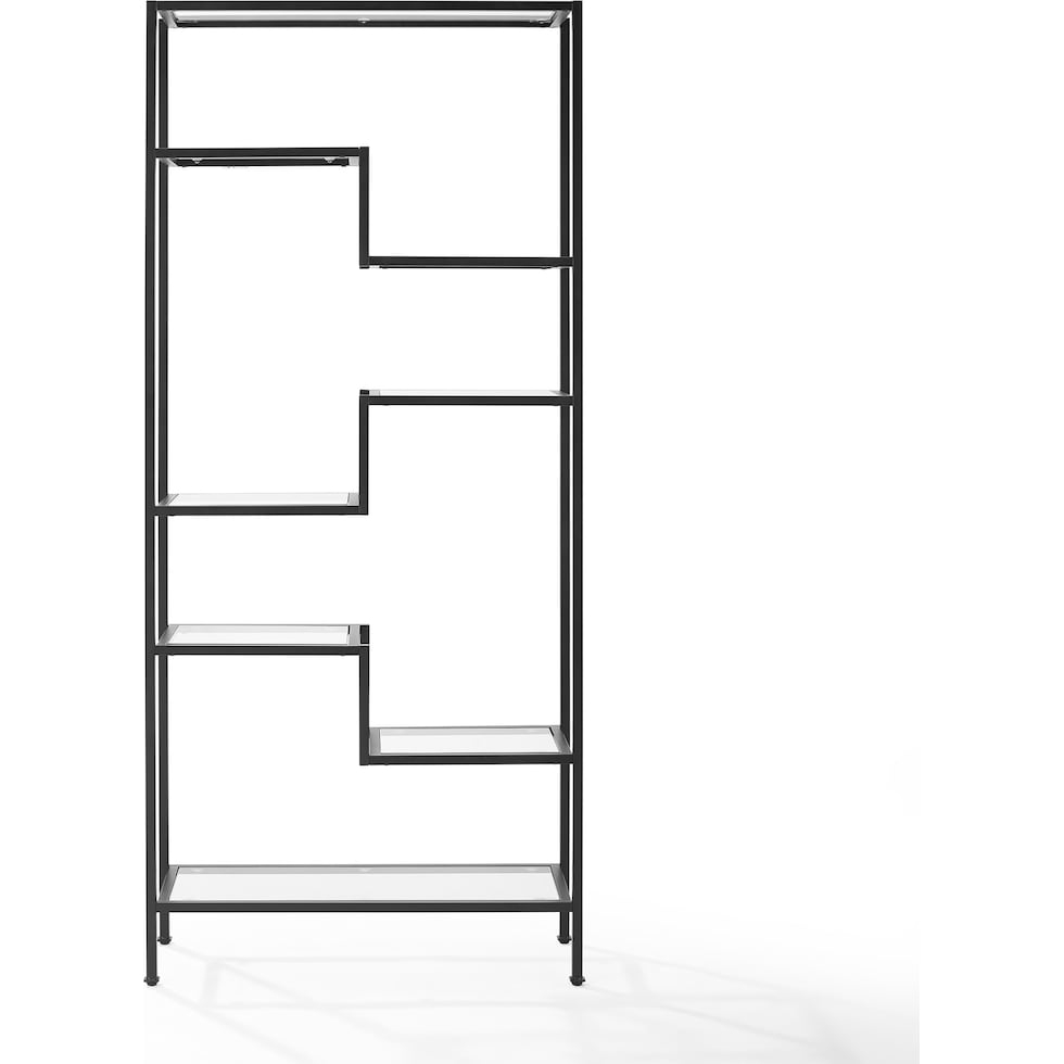 tesly black etagere   