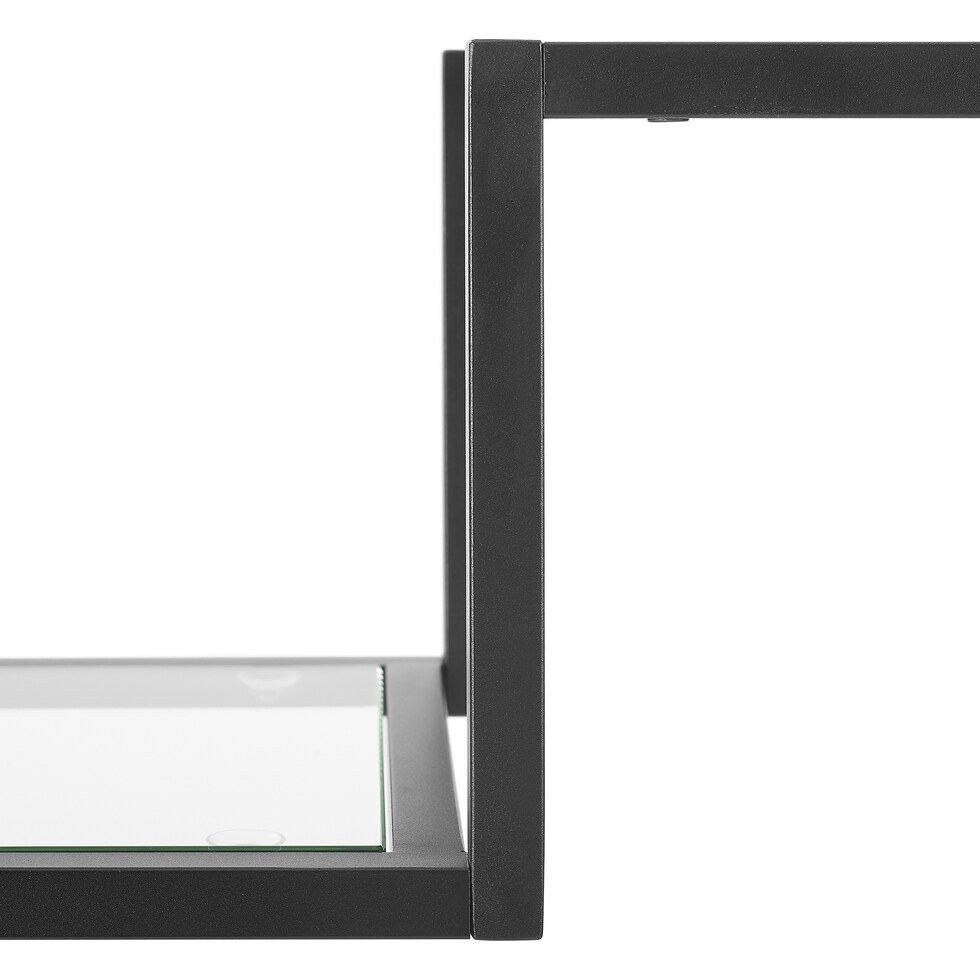 tesly black etagere   
