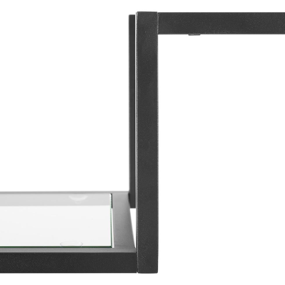 tesly black etagere   