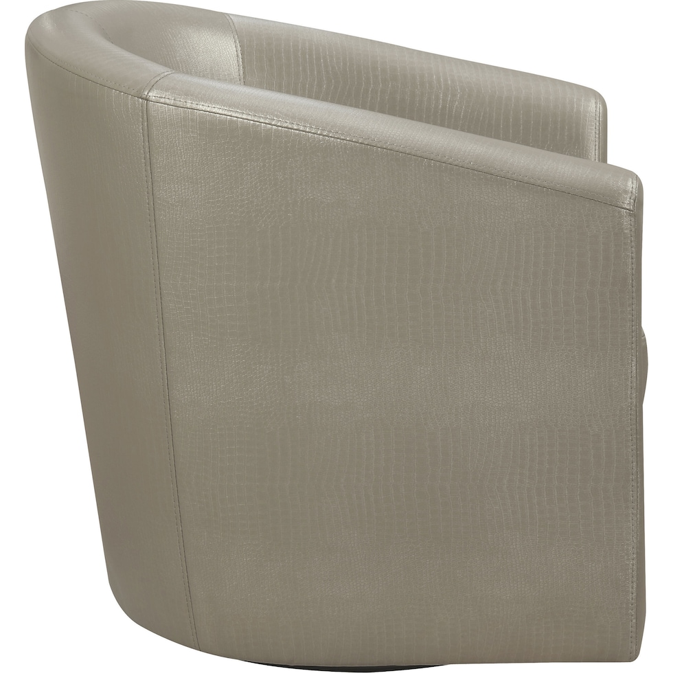 tesoro neutral accent chair   