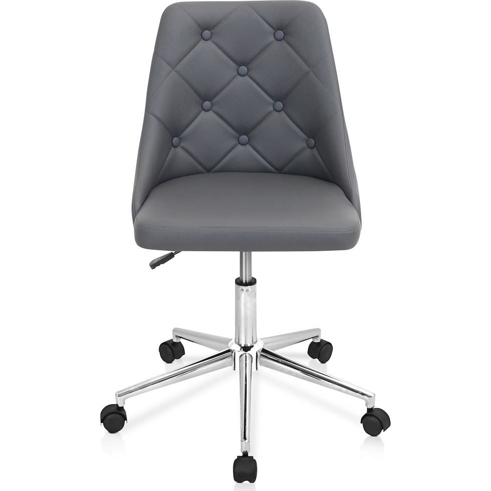 tess gray office chair   