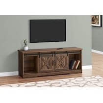 tesse dark brown tv stand   