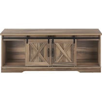 tesse dark brown tv stand   