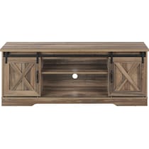 tesse dark brown tv stand   