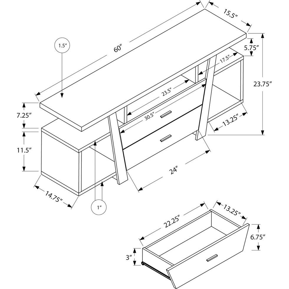 tesse dimension schematic   
