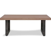 tethys brown outdoor coffee table   