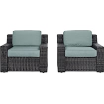 tethys mist outdoor chair   