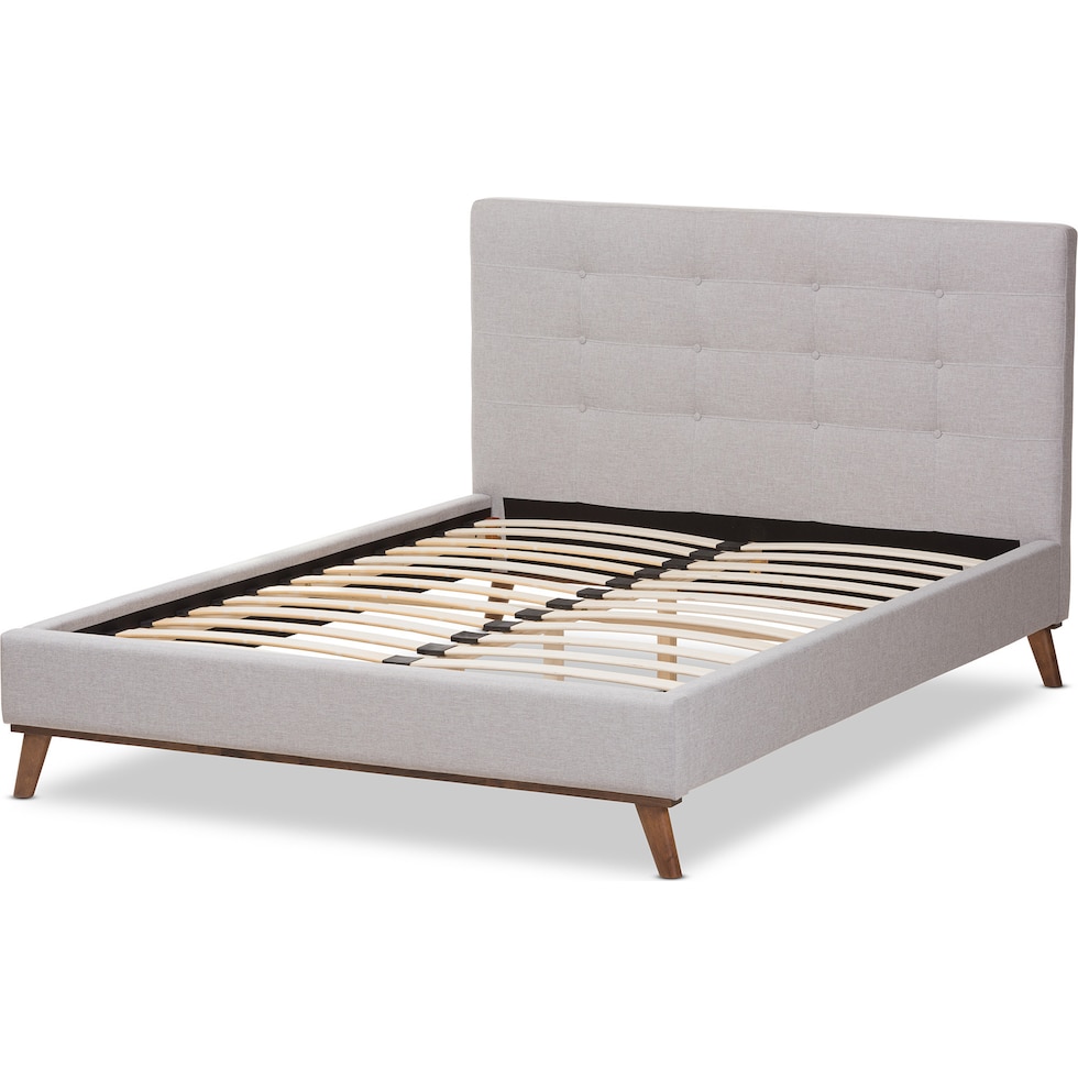 teyah gray full bed   