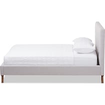 teyah gray full bed   