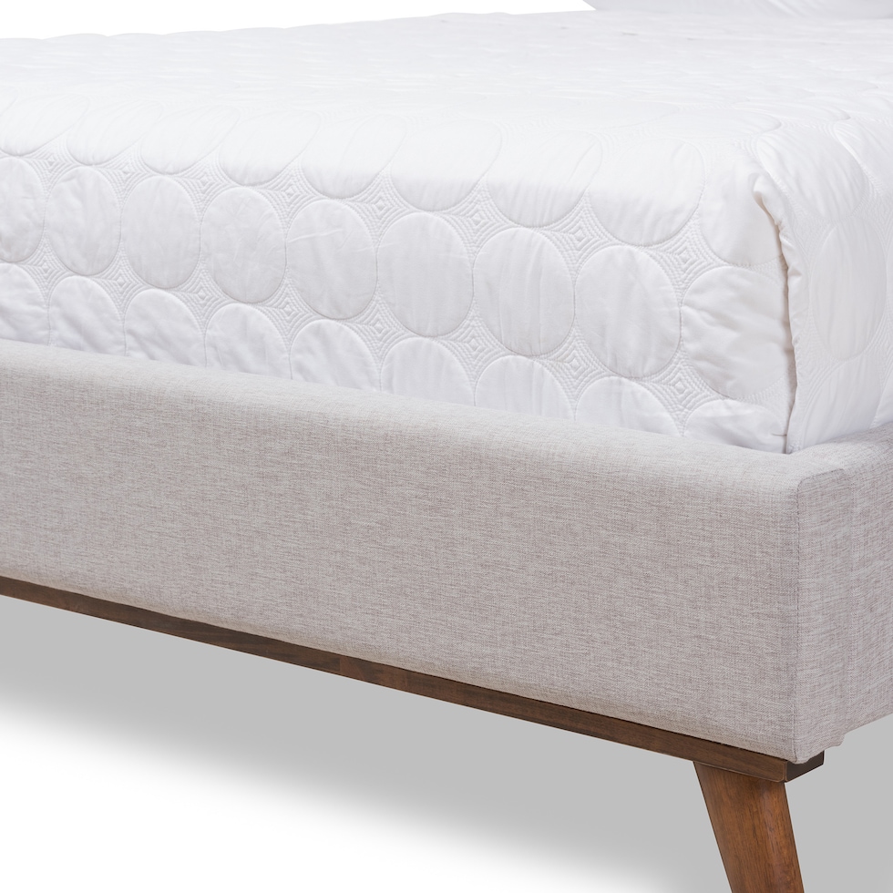 teyah gray full bed   