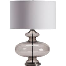 thames glass table lamp   