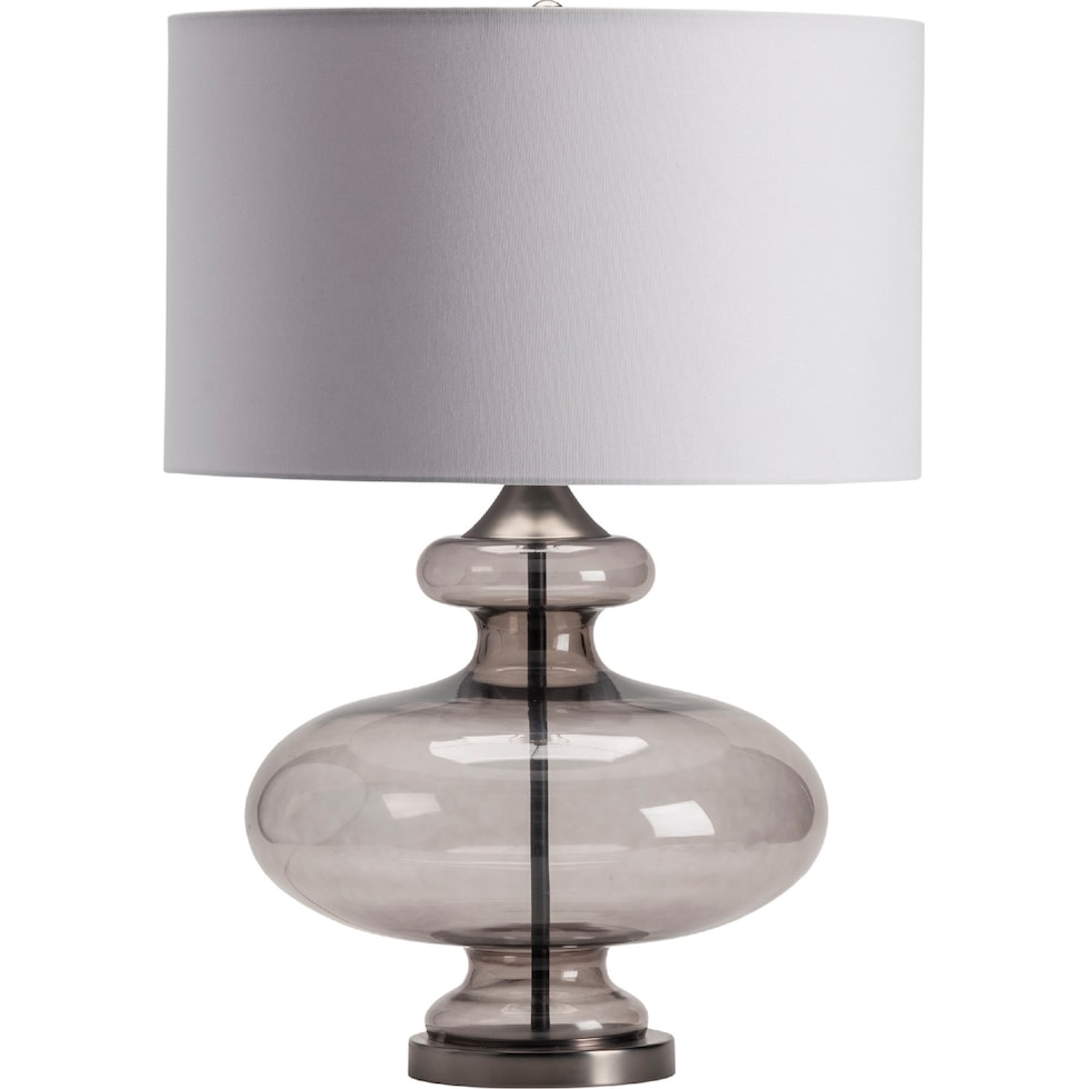 thames glass table lamp   