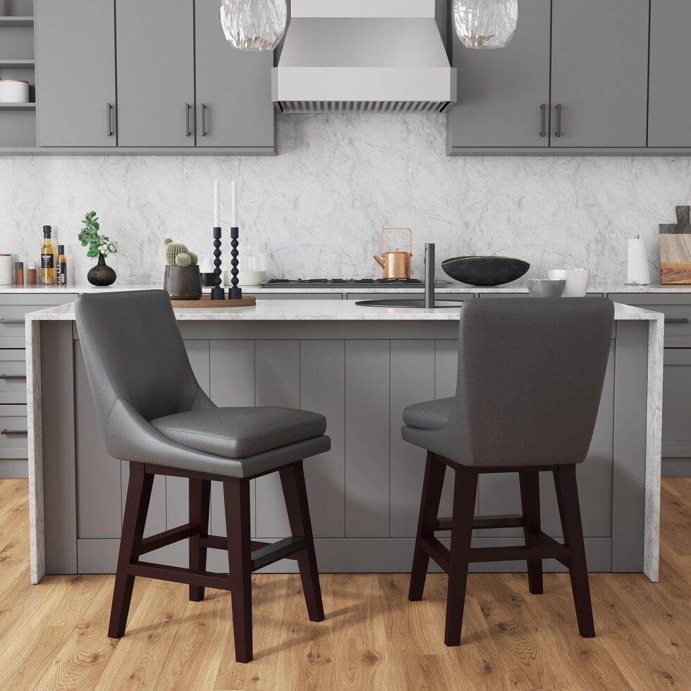 thane gray counter height stool   