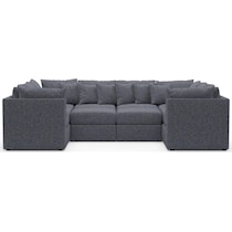 the pitt blue sectional   