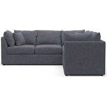 the pitt blue sectional   