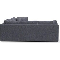 the pitt blue sectional   