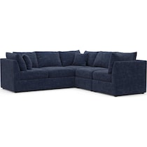 the pitt blue sectional   