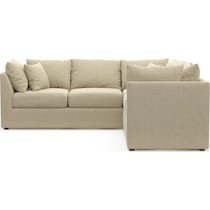 the pitt brown sectional   