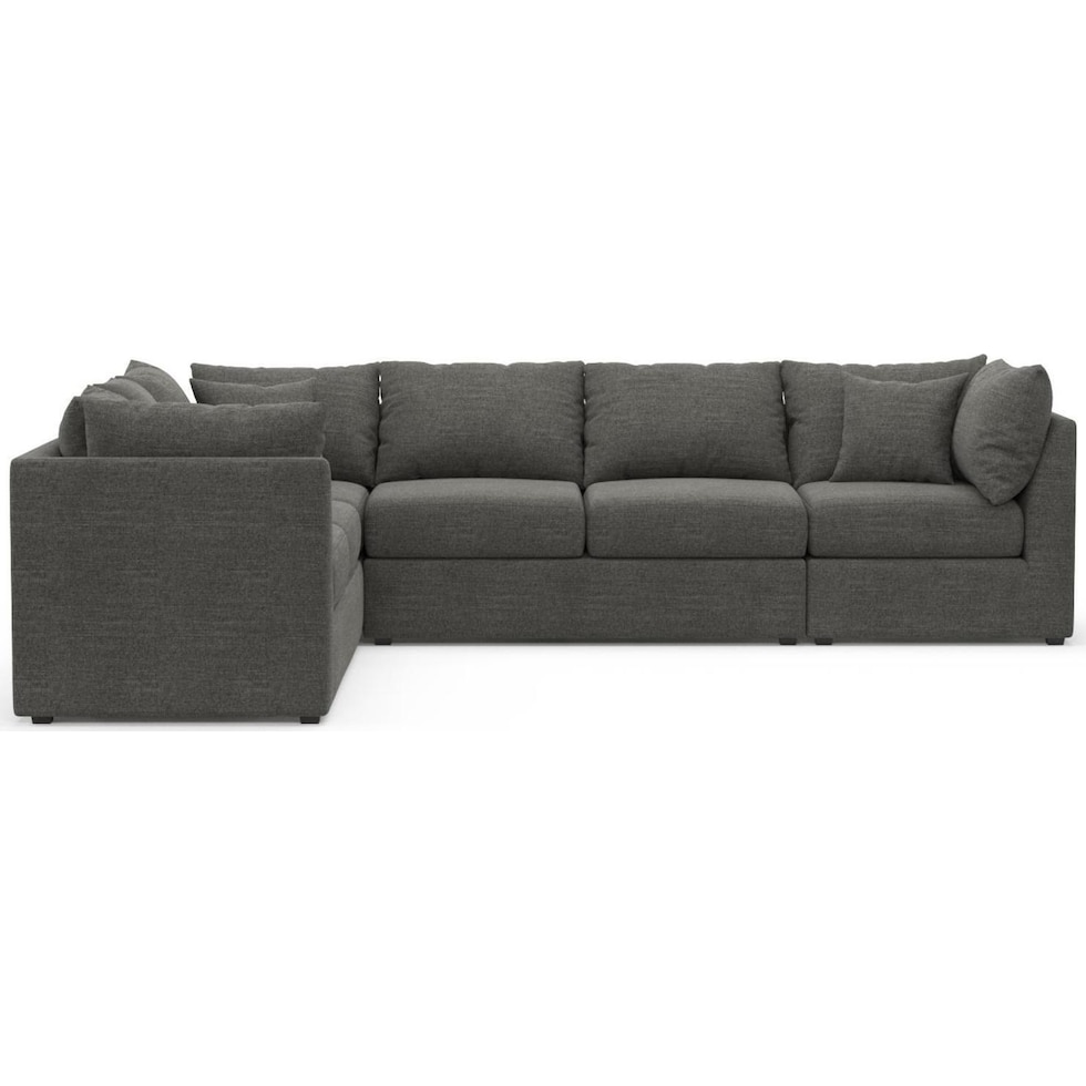 the pitt gray sectional   