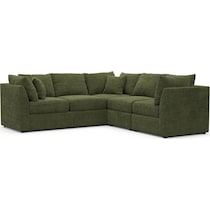 the pitt green sectional   