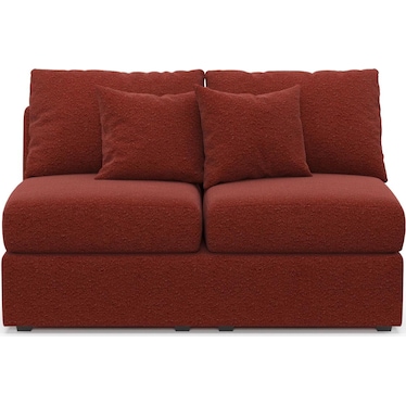 The Pitt Armless Loveseat