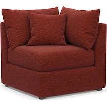 the pitt red corner chair   