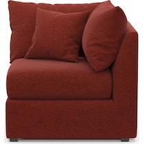 the pitt red corner chair   