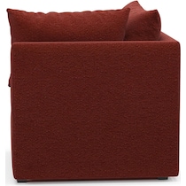 the pitt red corner chair   