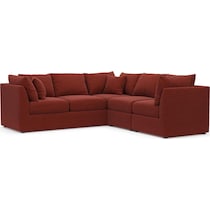 the pitt red sectional   