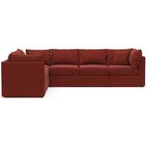 the pitt red sectional   