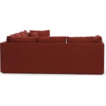 the pitt red sectional   
