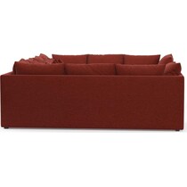 the pitt red sectional   