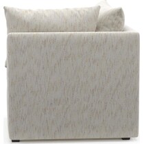 the pitt white corner chair   