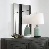 thebes gold mirror   