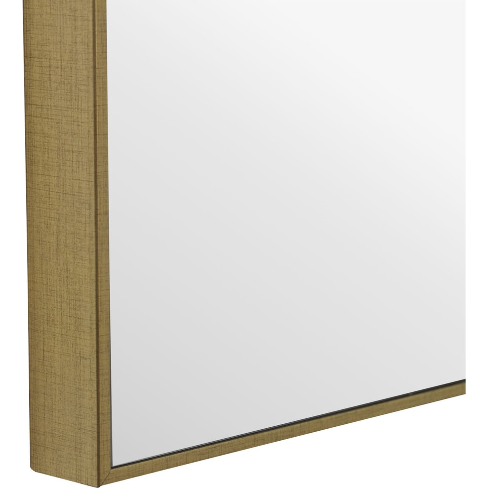thebes gold mirror   