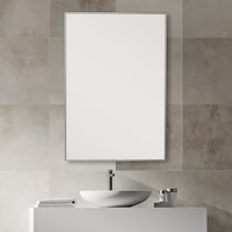 thebes silver mirror   