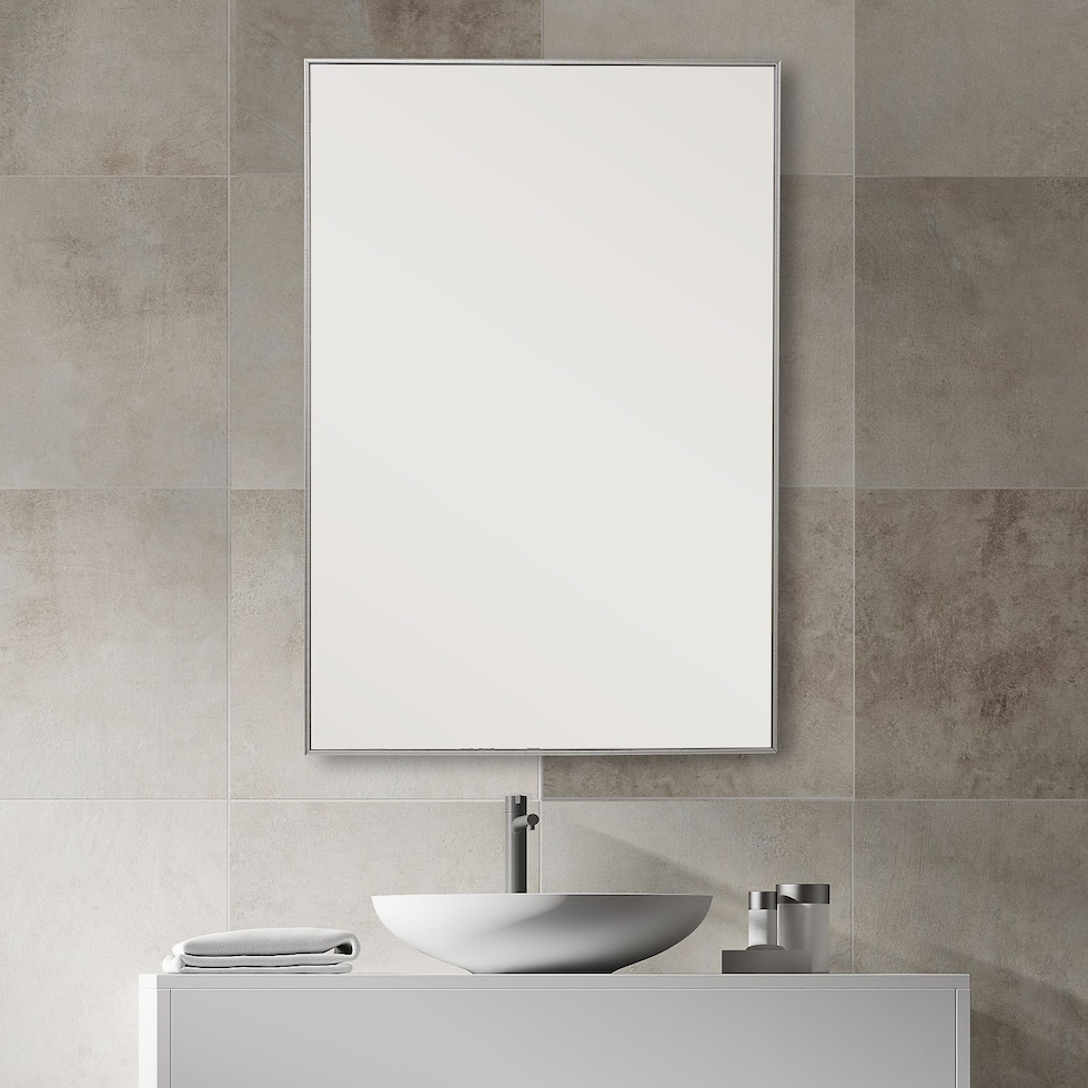 thebes silver mirror   