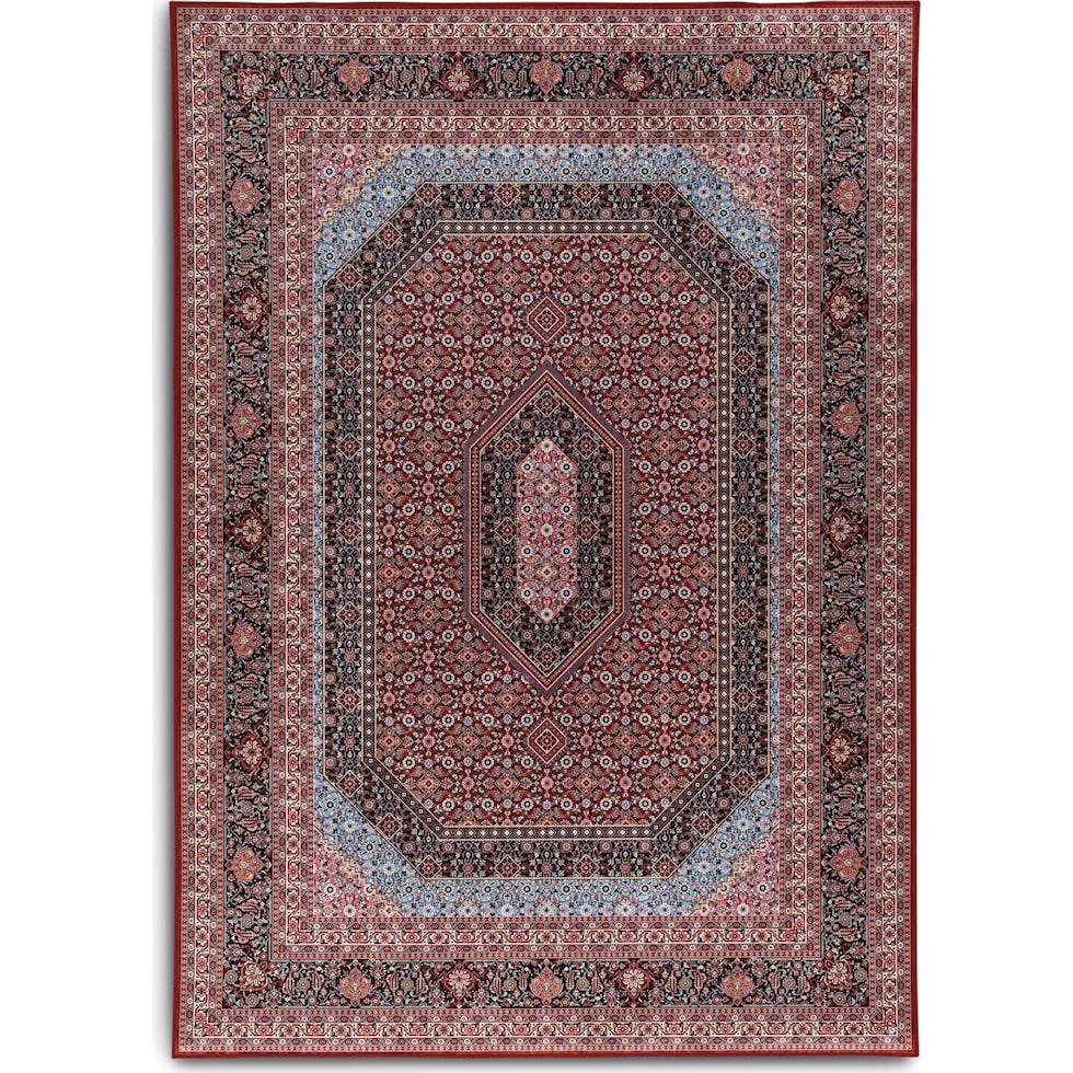 theilson red area rug  x    
