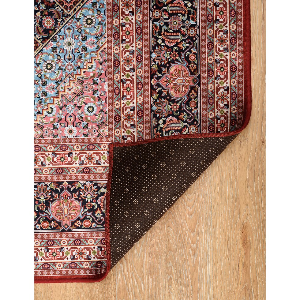 theilson red area rug  x    