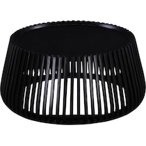 thelma black coffee table   