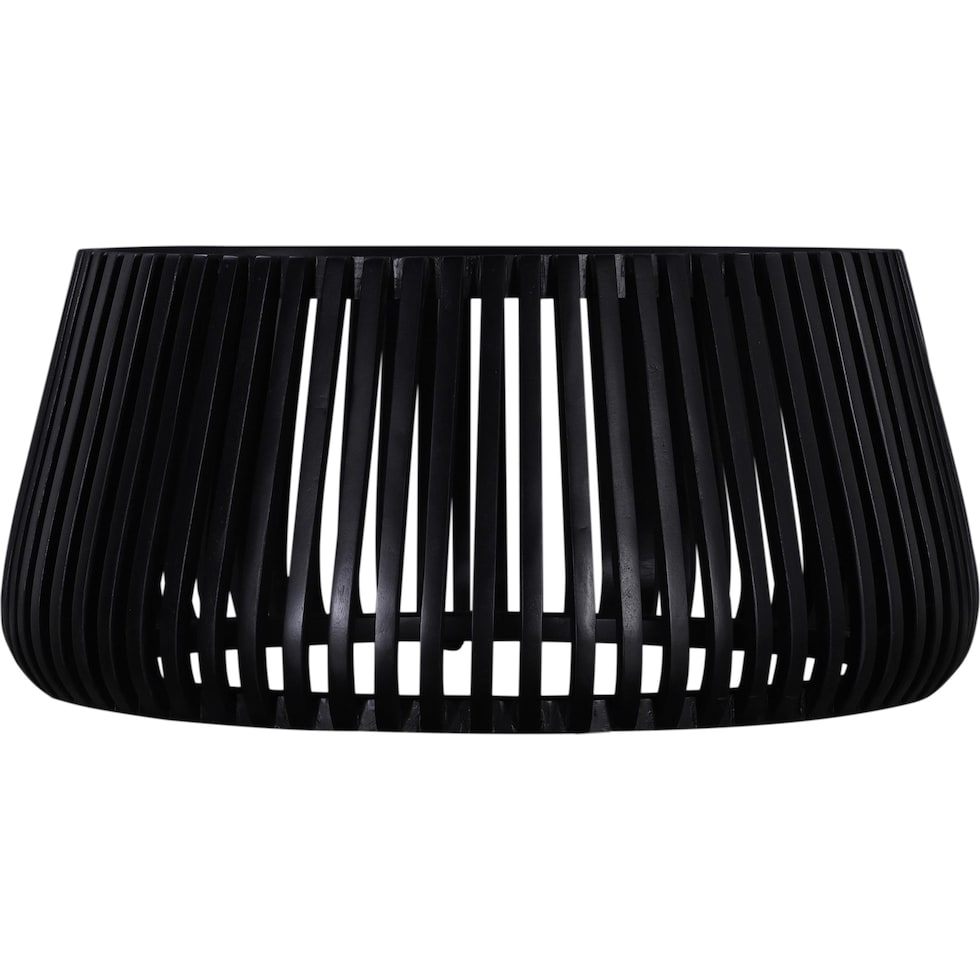 thelma black coffee table   