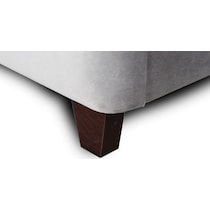 theron gray queen bed   