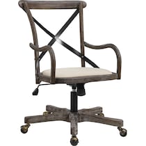 thomason gray office chair   