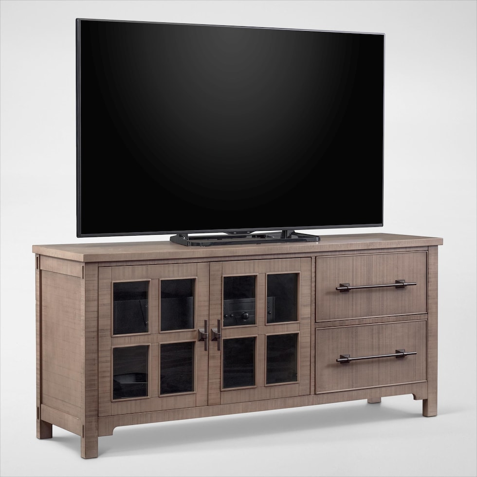 tiburon gray tv stand   